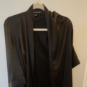 Victoria's Secret satin robe,